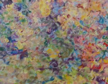 Original Abstract Expressionism Garden Paintings by Gary Ferguson