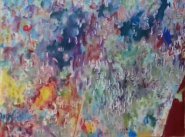 Original Abstract Expressionism Garden Paintings by Gary Ferguson