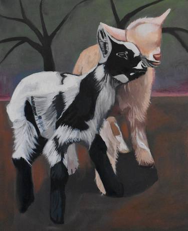 Original Realism Animal Paintings by Benson Harlamert