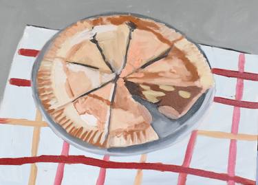 Original Expressionism Food Paintings by Benson Harlamert