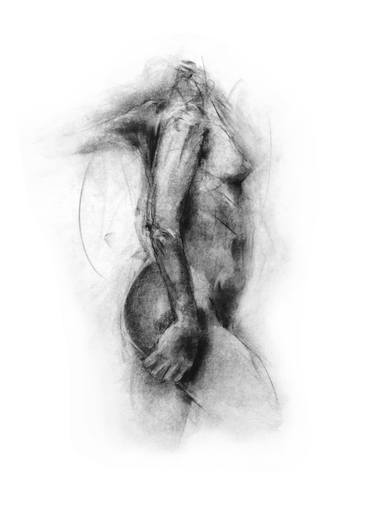Original Nude Drawing by Christopher Williams