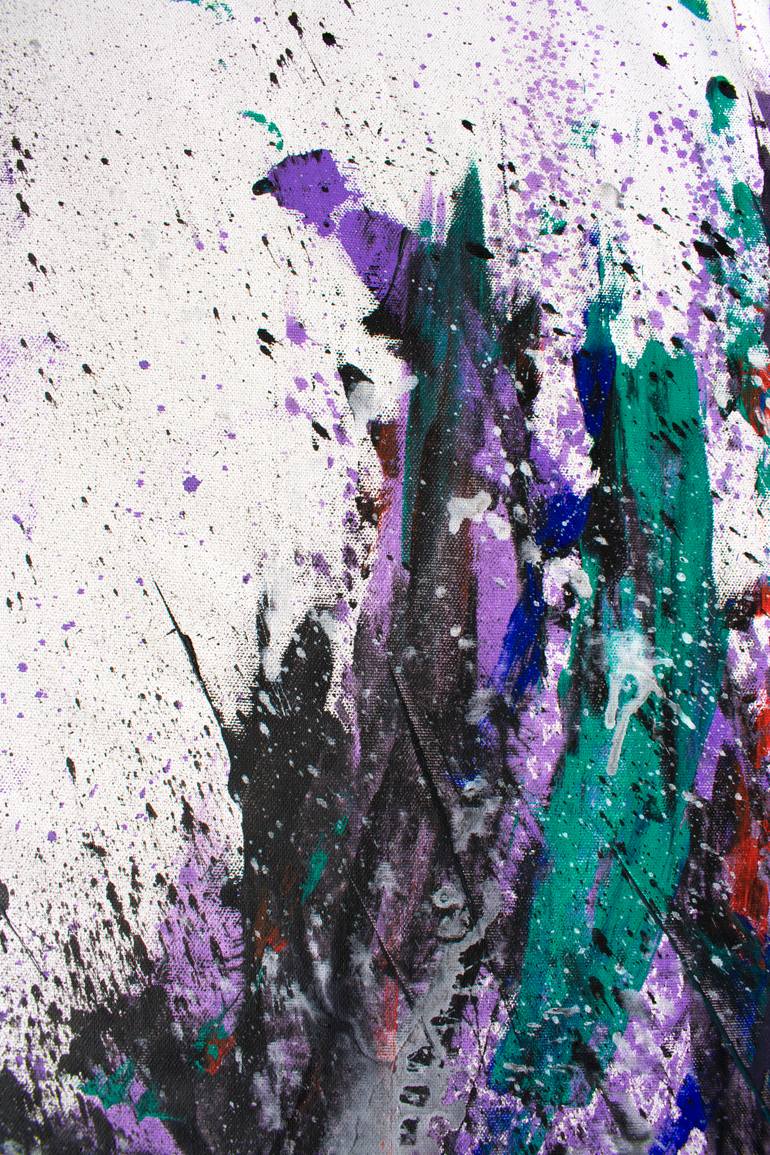 Original Abstract Expressionism Abstract Painting by Ermann Ermann