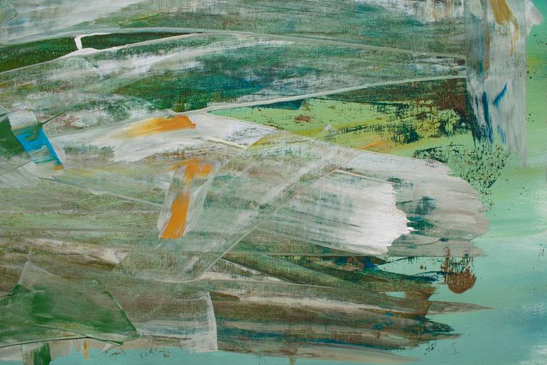 Original Abstract Expressionism Abstract Painting by Ermann Ermann