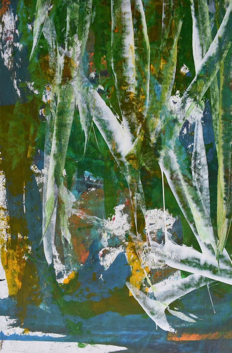 Original Abstract Expressionism Abstract Painting by Ermann Ermann