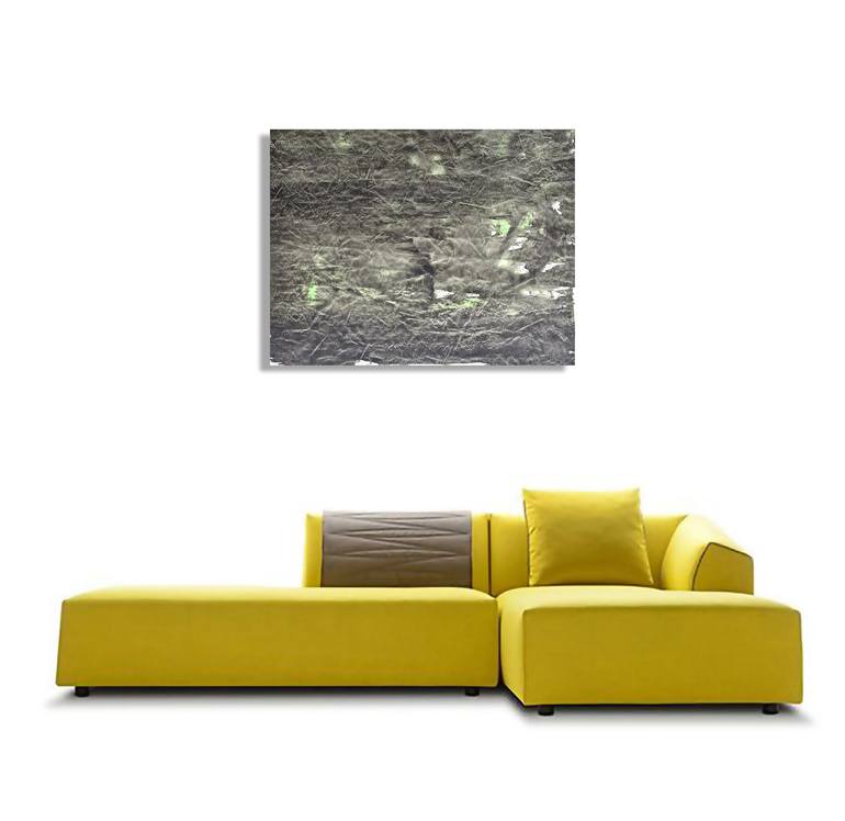 Original Abstract Expressionism Abstract Painting by Ermann Ermann