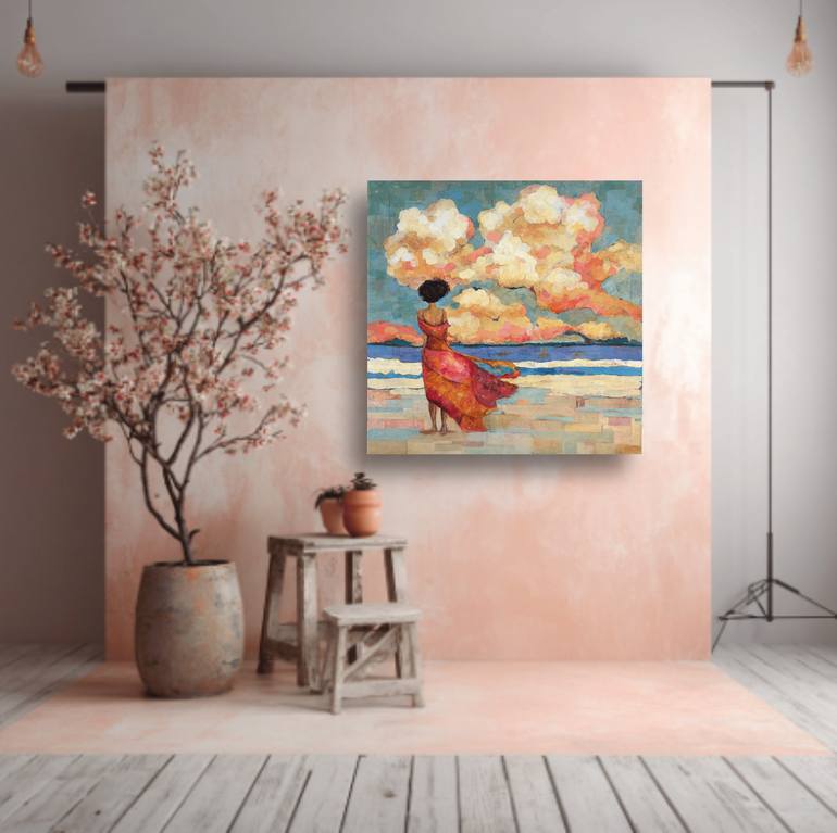 Original Contemporary Nature Mixed Media by Jody Nelson