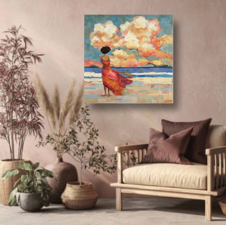 Original Contemporary Nature Mixed Media by Jody Nelson