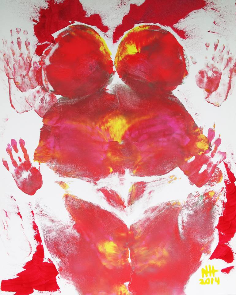 Body 9 Painting by Nicola Hinz | Saatchi