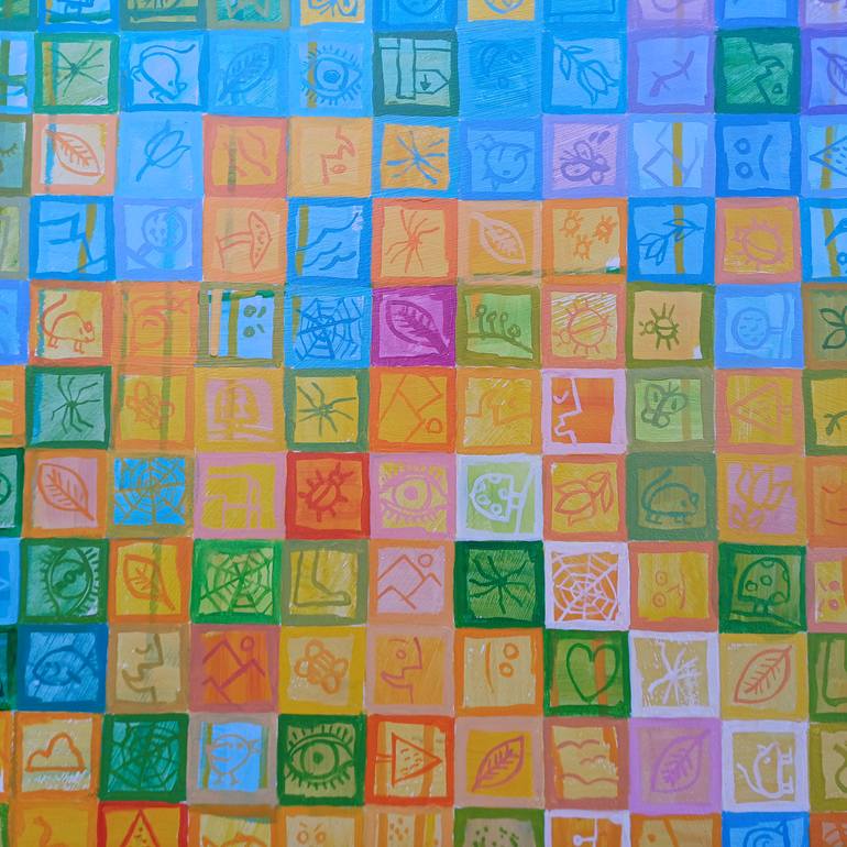 Original Abstract Painting by Keith Gibbons