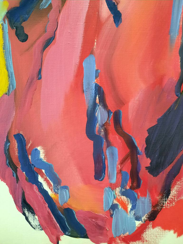 Original Contemporary Abstract Painting by Sofia Kapnissi