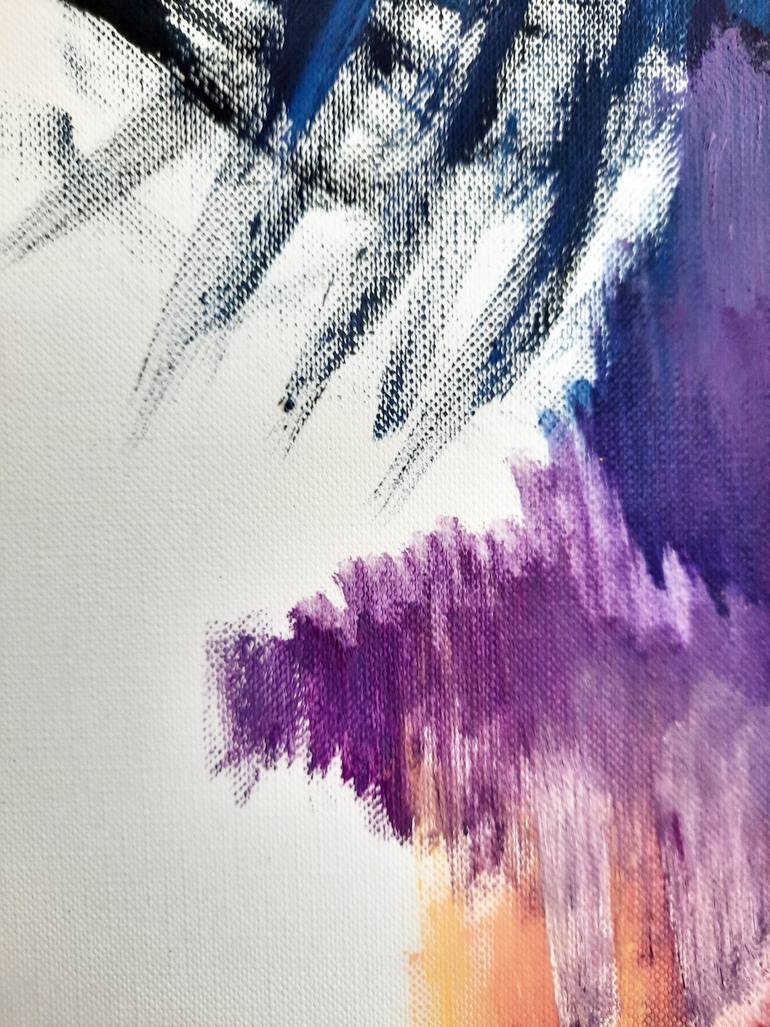 Original Contemporary Abstract Painting by Sofia Kapnissi