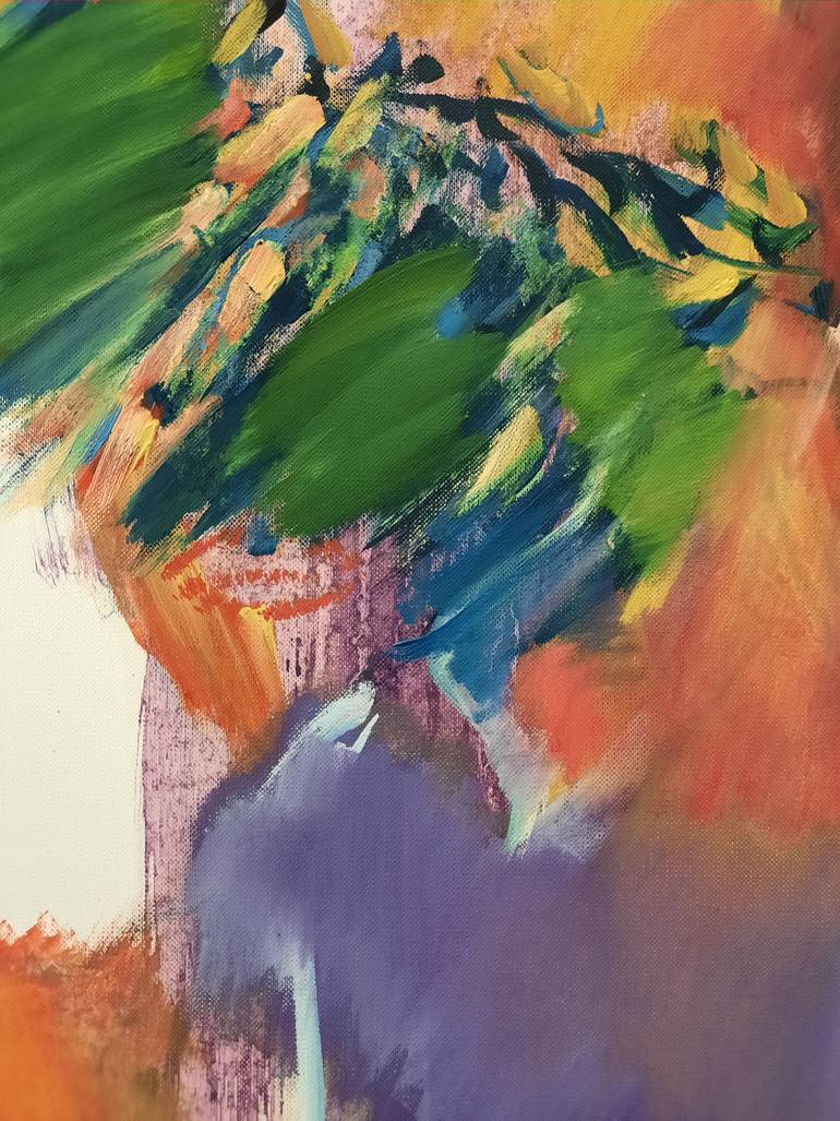 Original Contemporary Abstract Painting by Sofia Kapnissi