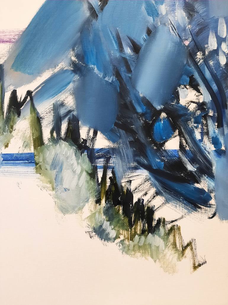 Original Contemporary Abstract Painting by Sofia Kapnissi