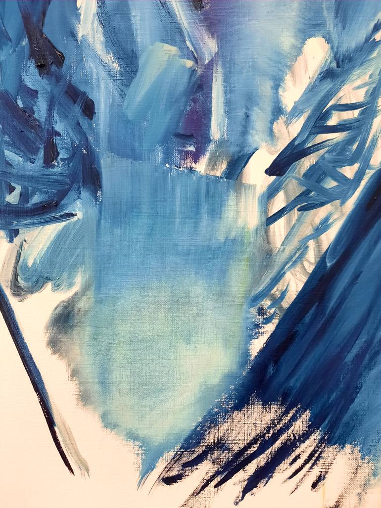 Original Contemporary Abstract Painting by Sofia Kapnissi