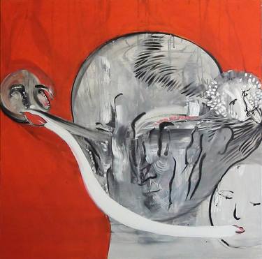 Original Expressionism Culture Paintings by Sofia Kapnissi