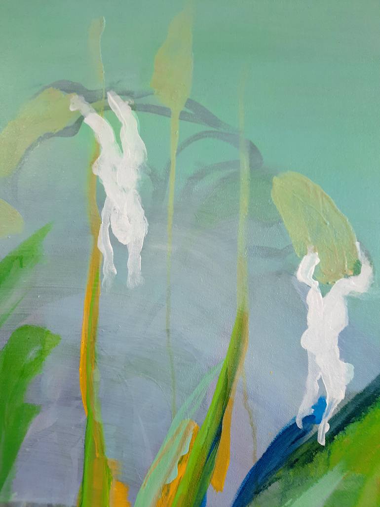 Original Contemporary Women Painting by Sofia Kapnissi