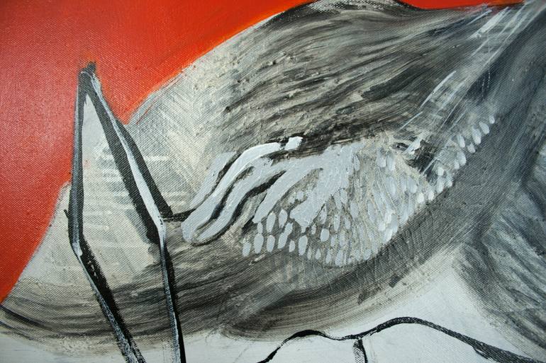 Original Figurative Family Painting by Sofia Kapnissi