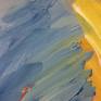 Waterslide: detail, paste-brushstroke