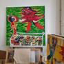 The Acrobat at the studio (at present)