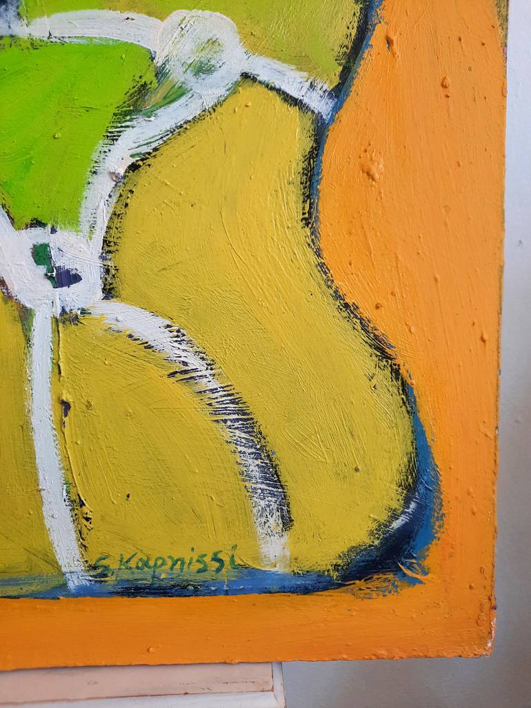 Original Expressionism Fantasy Painting by Sofia Kapnissi