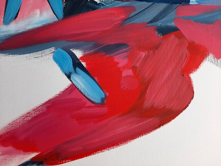 Original Abstract Painting by Sofia Kapnissi