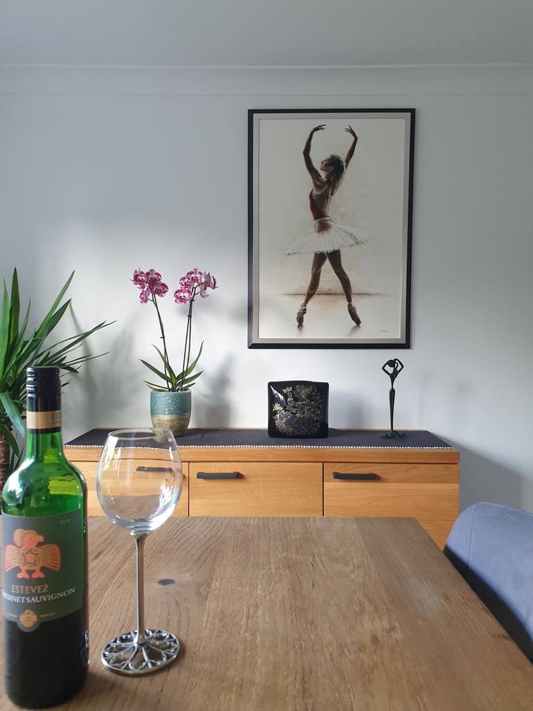 Original Figurative Performing Arts Painting by Richard Young