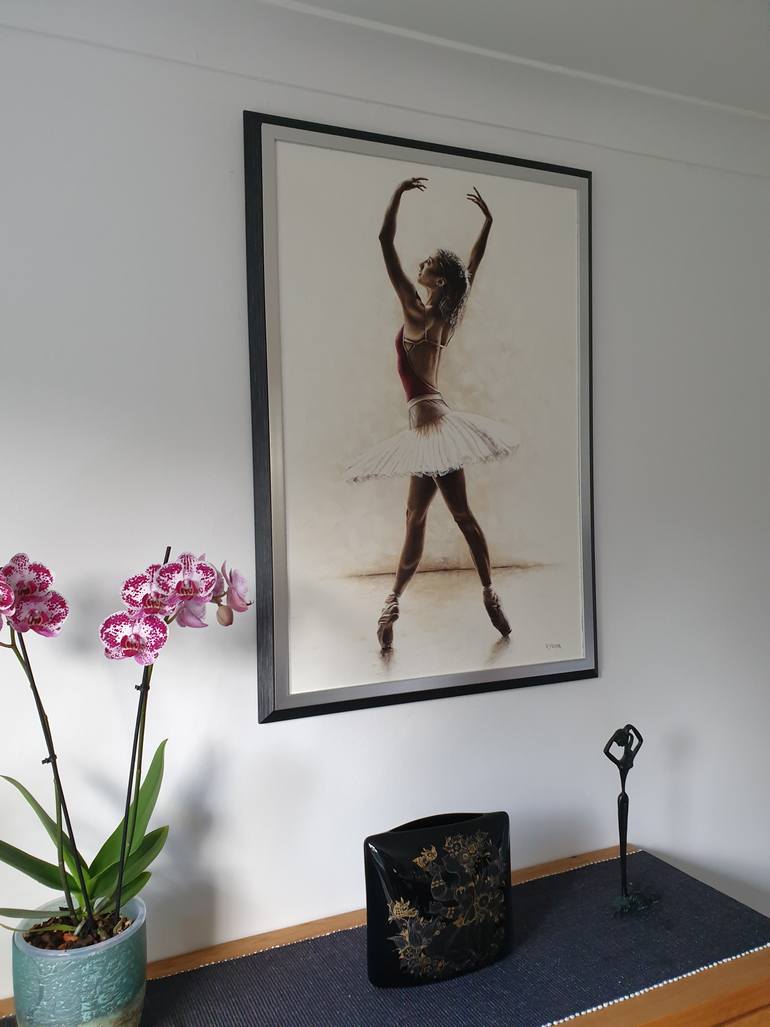 Original Figurative Performing Arts Painting by Richard Young