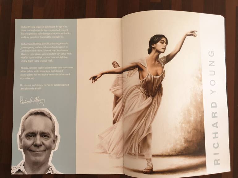 Original Figurative Performing Arts Painting by Richard Young