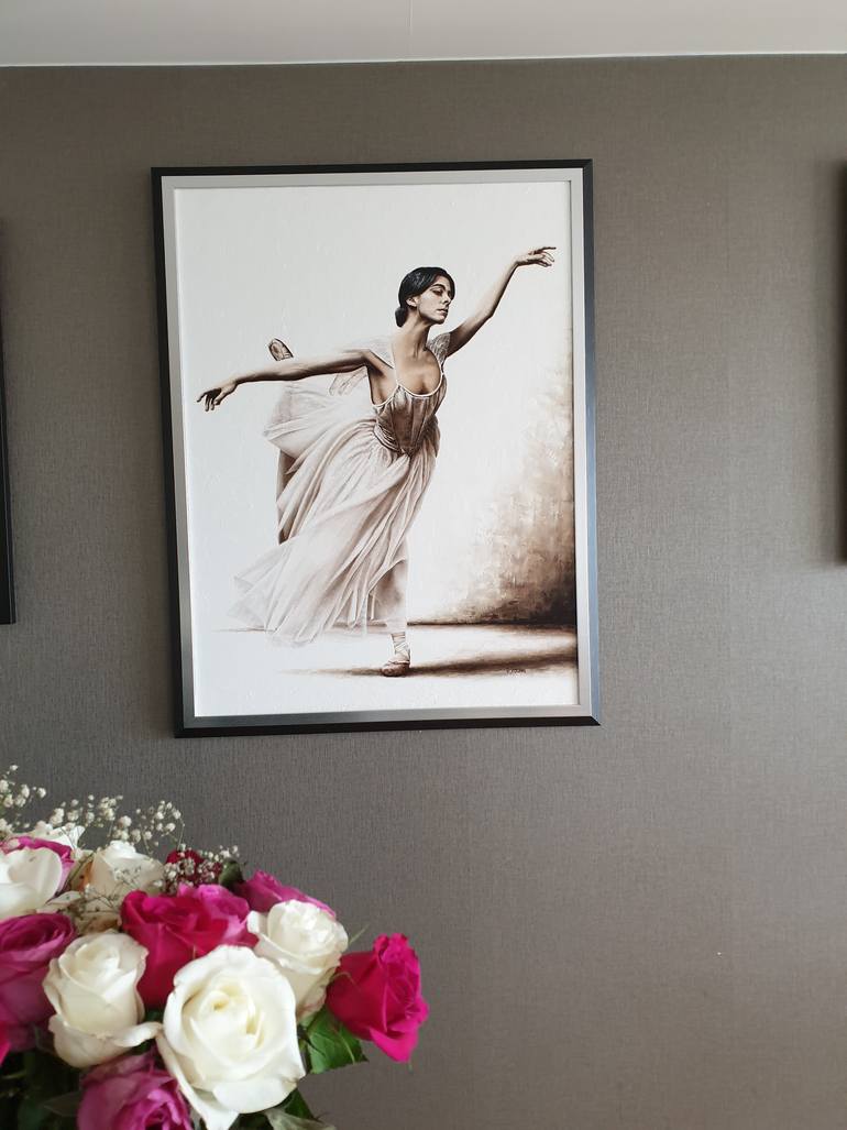 Original Figurative Performing Arts Painting by Richard Young
