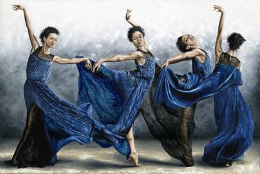 Print of Photorealism Performing Arts Paintings by Richard Young