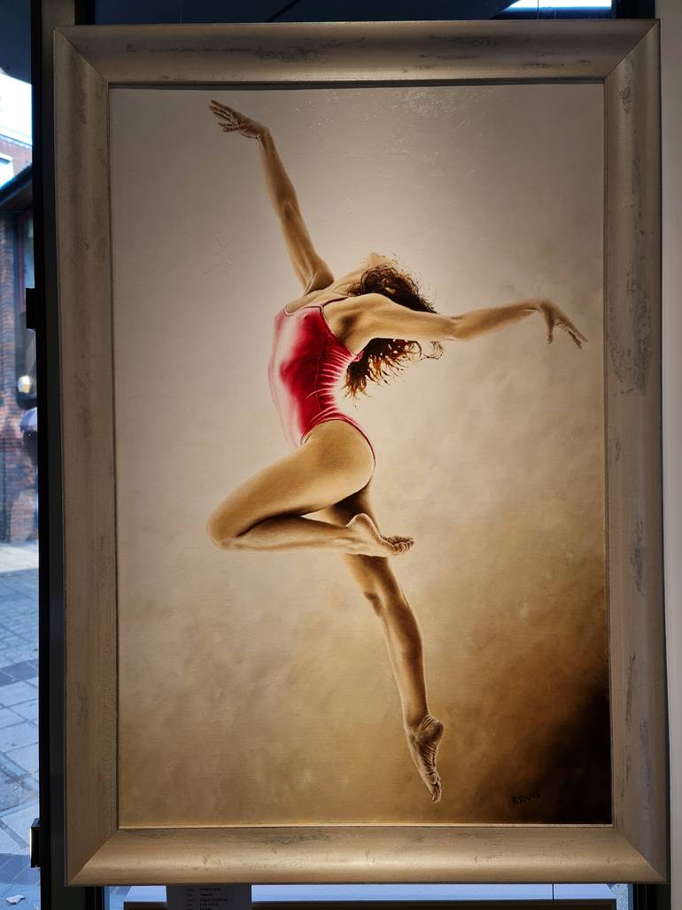 Original Figurative Performing Arts Painting by Richard Young