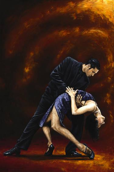 Original Figurative Performing Arts Paintings by Richard Young