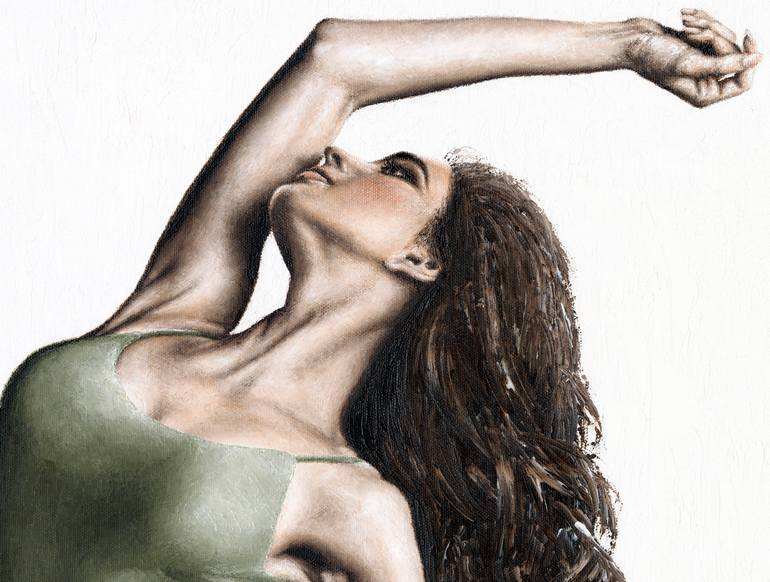Original Figurative Performing Arts Painting by Richard Young