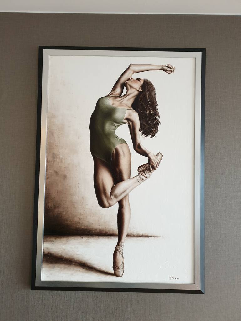 Original Figurative Performing Arts Painting by Richard Young