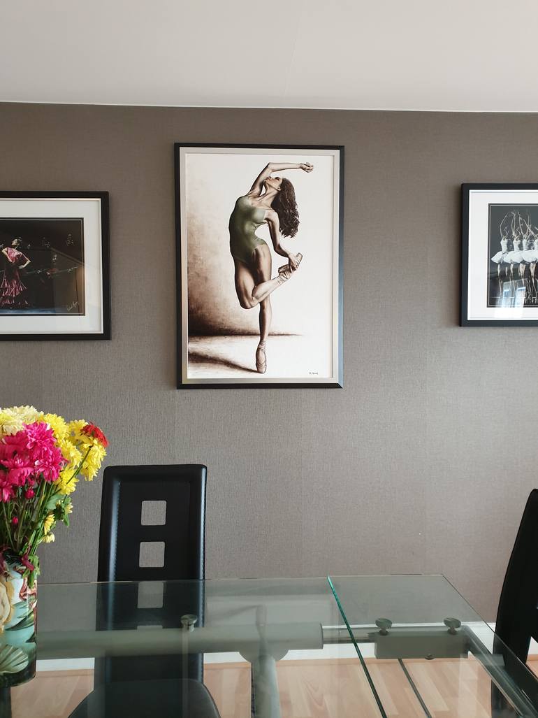 Original Figurative Performing Arts Painting by Richard Young