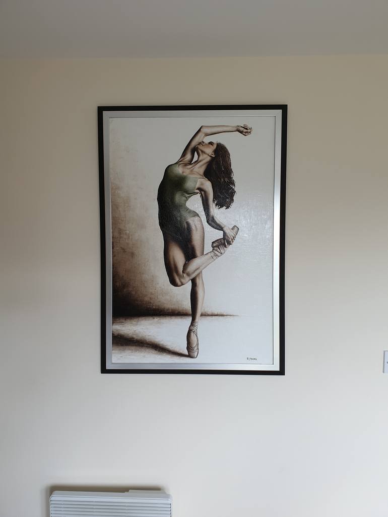 Original Figurative Performing Arts Painting by Richard Young
