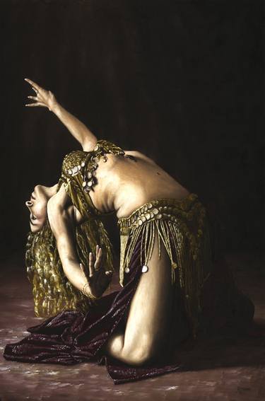 Print of Figurative Performing Arts Paintings by Richard Young