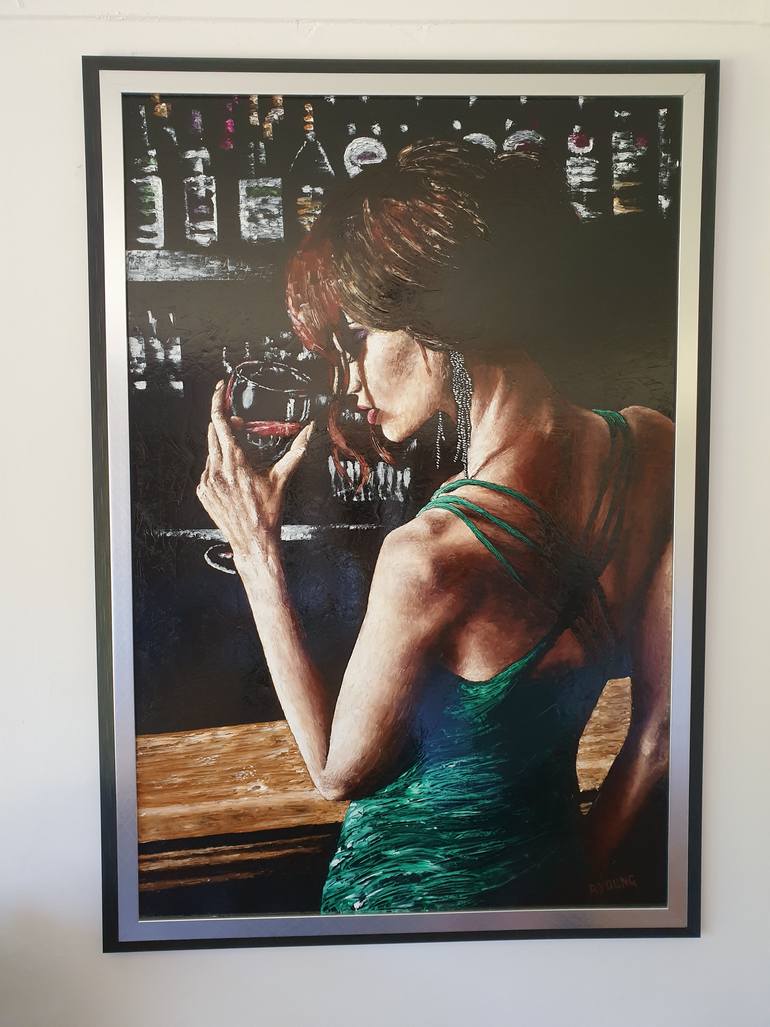 Original Figurative People Painting by Richard Young