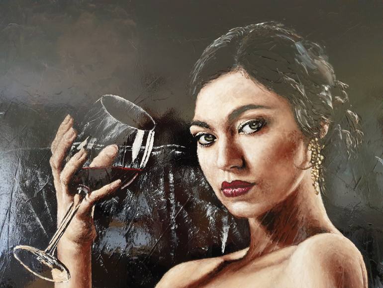 Original Figurative Food & Drink Painting by Richard Young