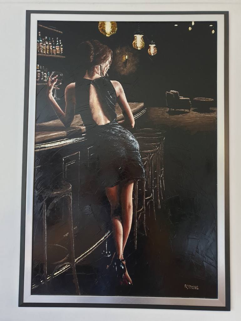 Original Figurative People Painting by Richard Young