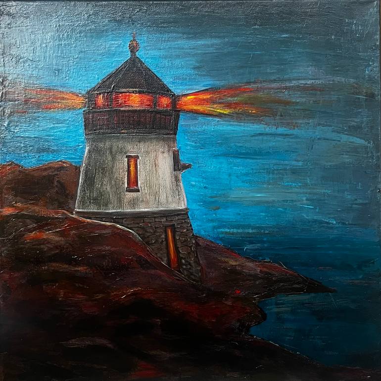 Original Contemporary Seascape Painting by Irina Debowska