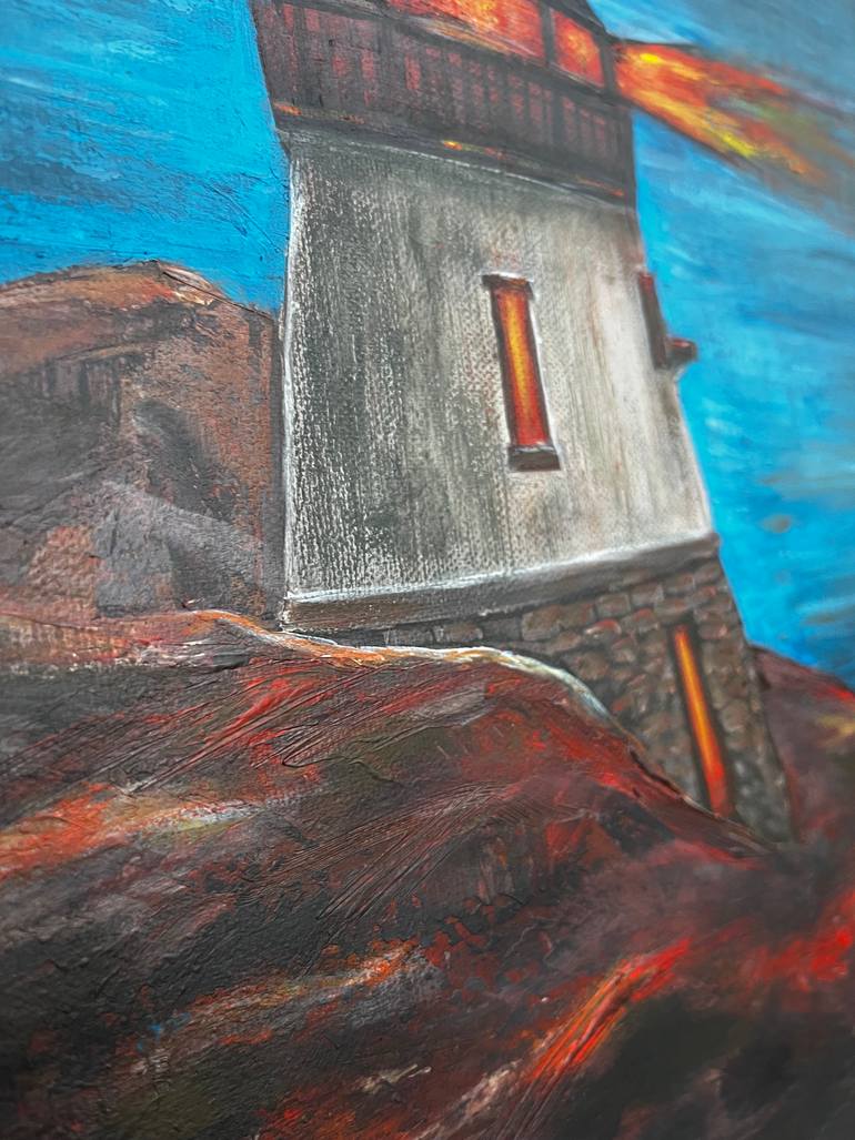 Original Contemporary Seascape Painting by Irina Debowska
