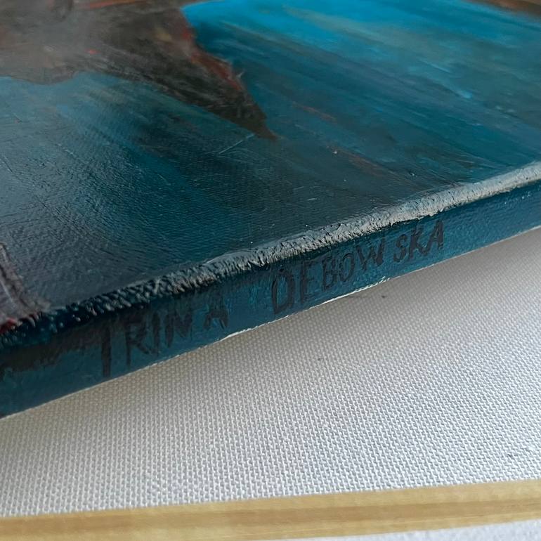 Original Contemporary Seascape Painting by Irina Debowska