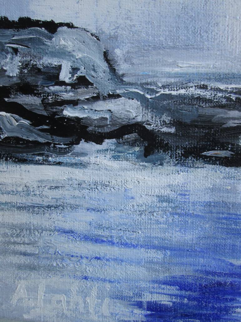 Original Impressionism Landscape Painting by Annika Lahti