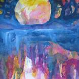 Full moon by Annika Lahti