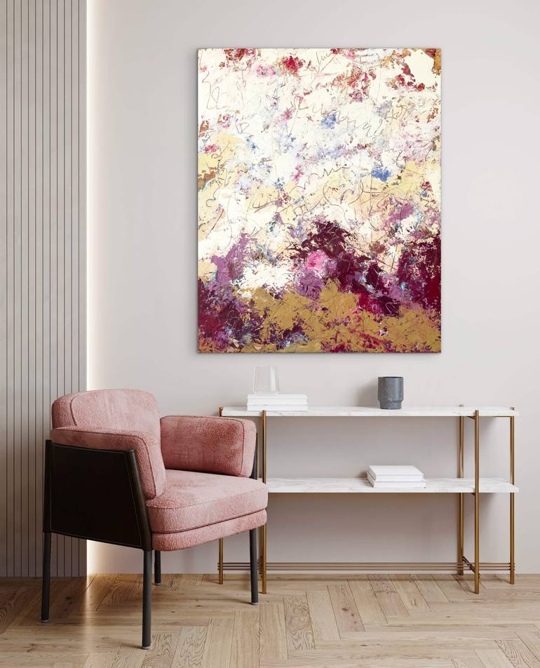 Original Contemporary Abstract Painting by Wanda Oliver