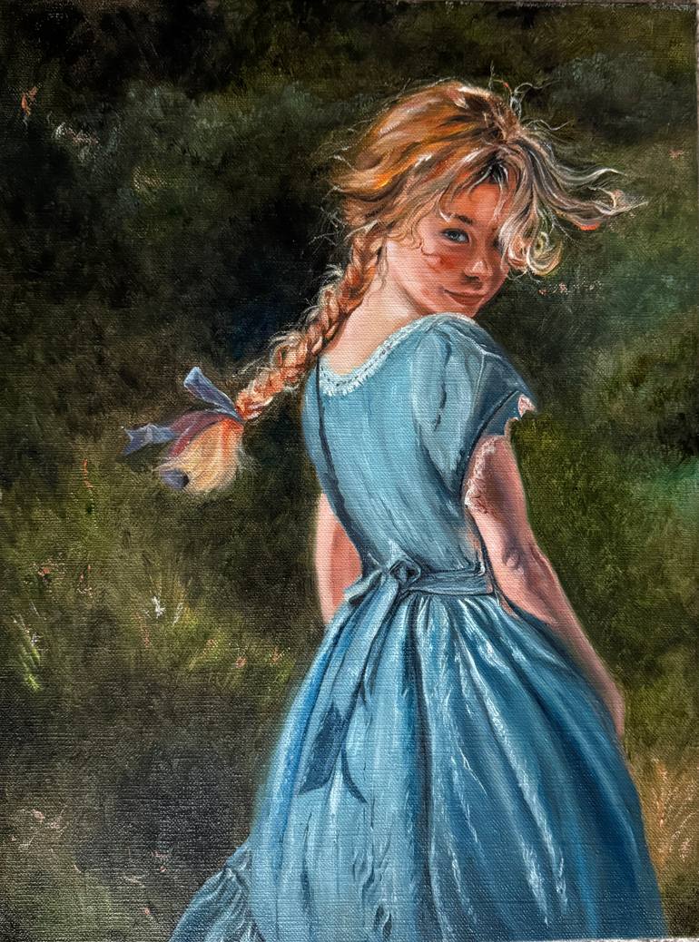 Girl in Blue Dress Girl in Blue Dress