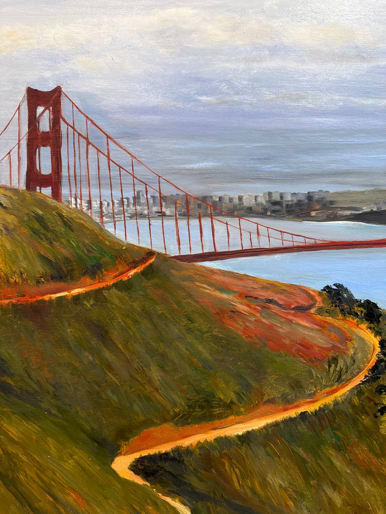 Original Expressionism Landscape Painting by Inna Lager