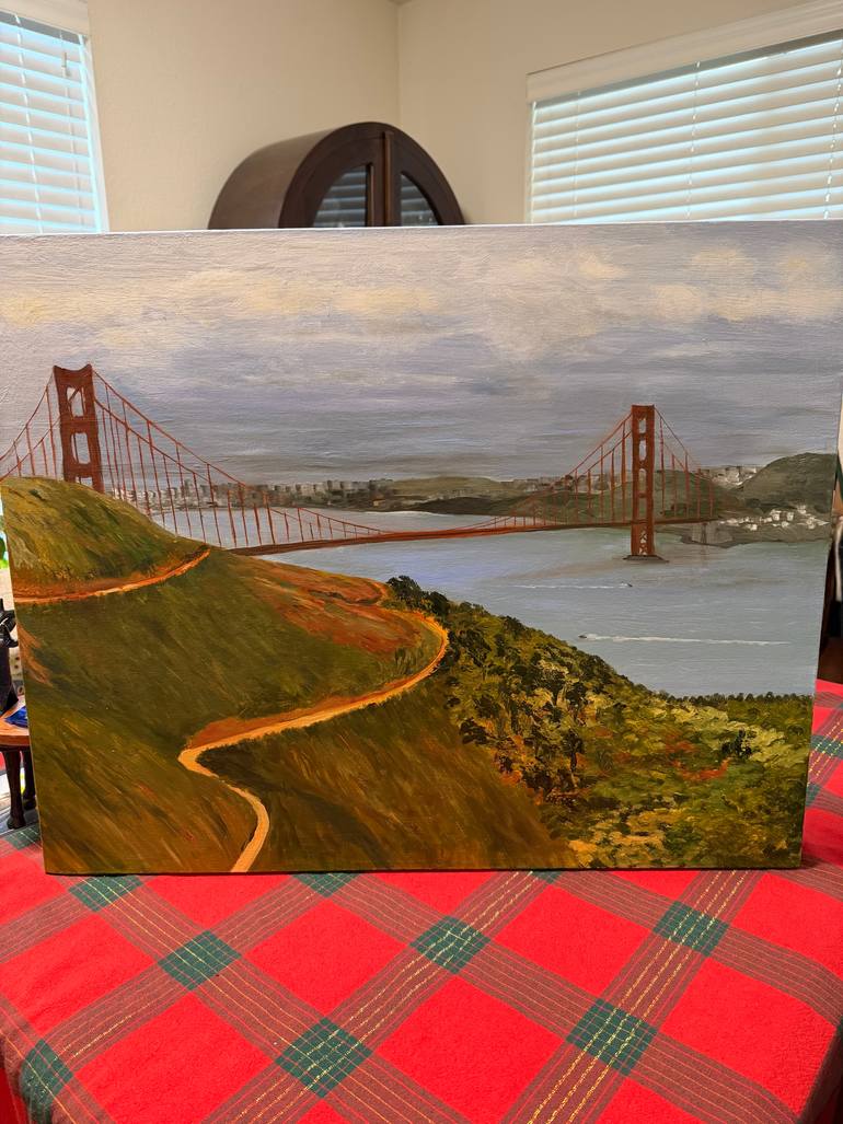 Original Expressionism Landscape Painting by Inna Lager