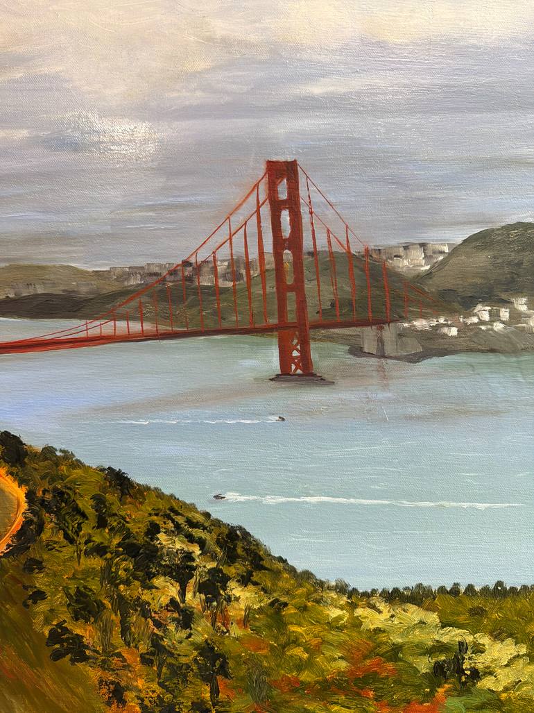 Original Expressionism Landscape Painting by Inna Lager